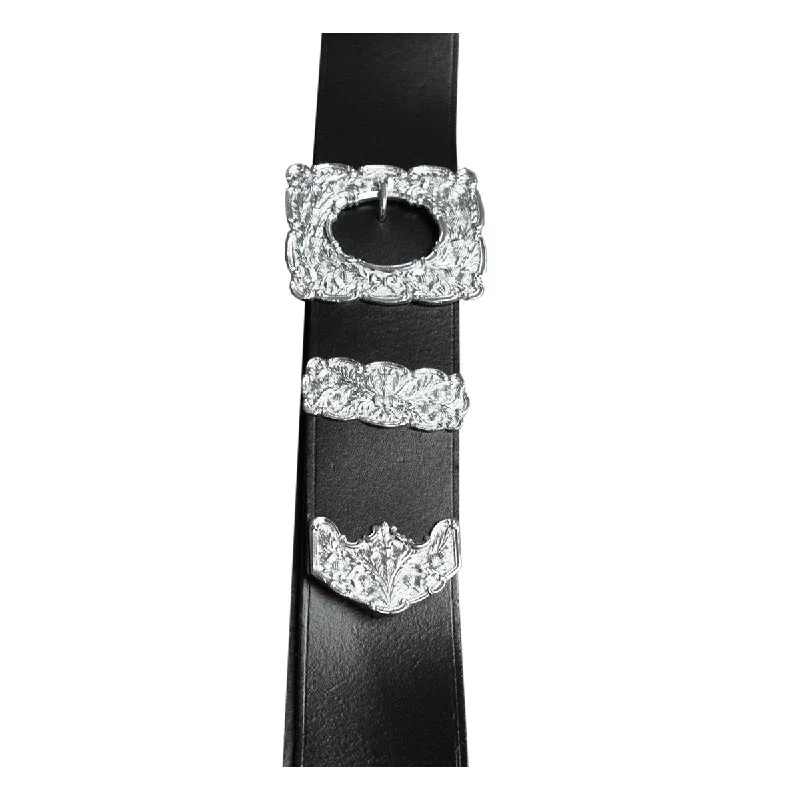 Great Deals Piper Cross Belt Thistle Chrome Buckles