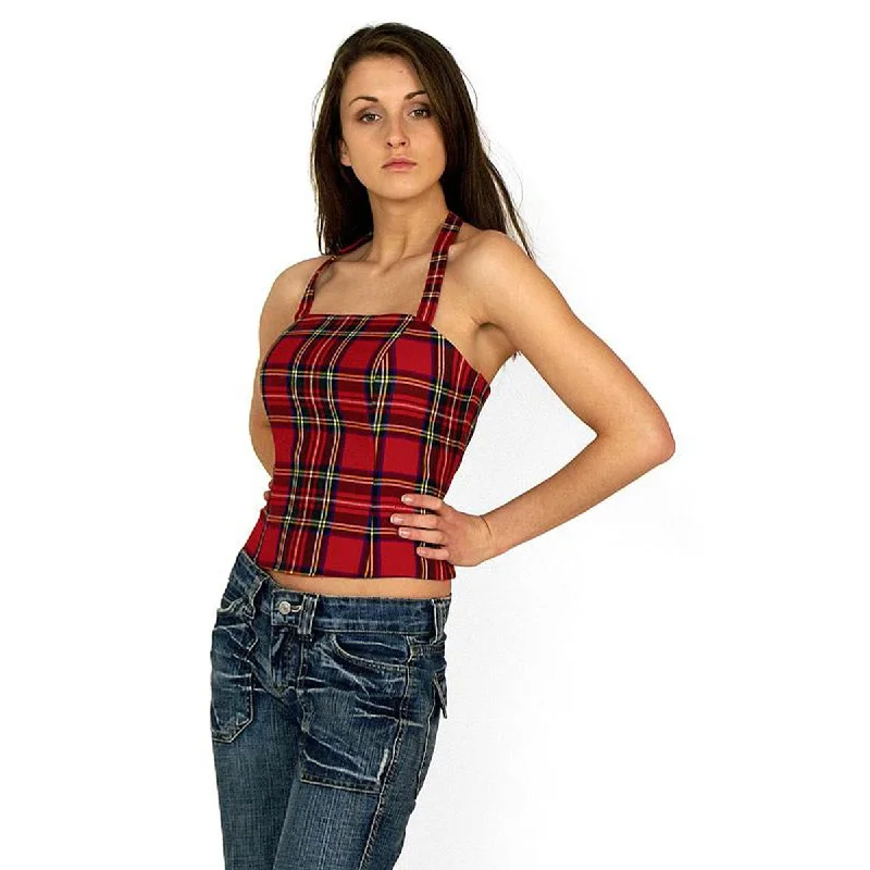 Instant Savings Acrylic Wool Tartan Corset Loretta