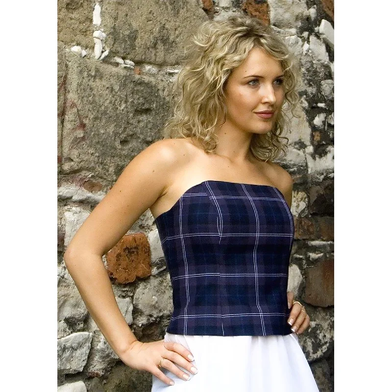 Last Chance Acrylic Wool Tartan Corset