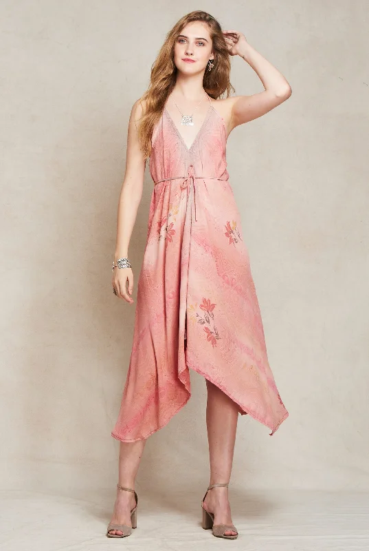 Now or Never Infinity Long Silk Dress