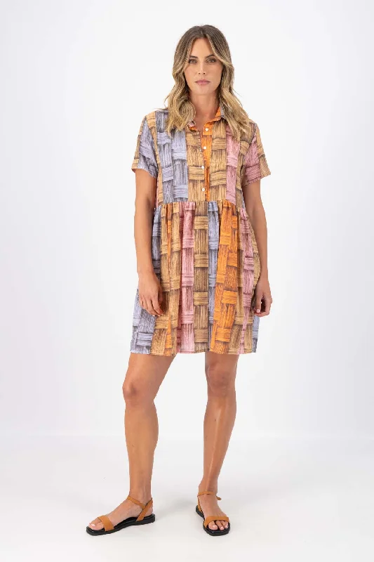 Price Rollback Matador Villa Dress in Seersucker