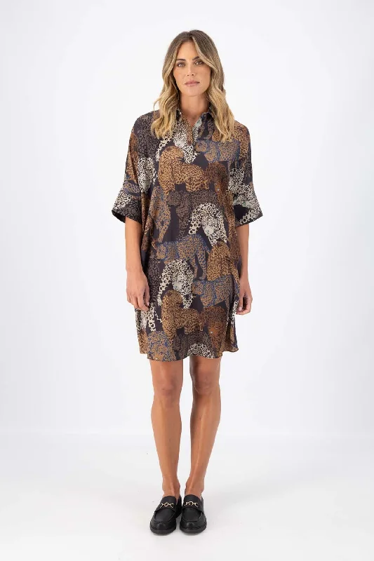New Deals Sabana Estilo Shift Dress