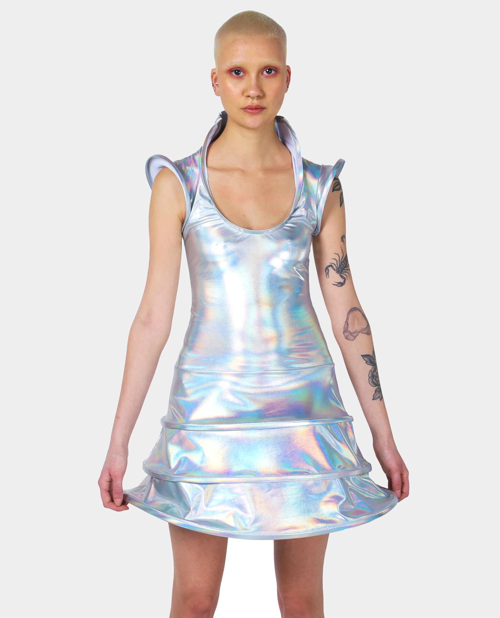 TIME-Limited Offer CYBERLAB ENTRAPMENTED DRESS