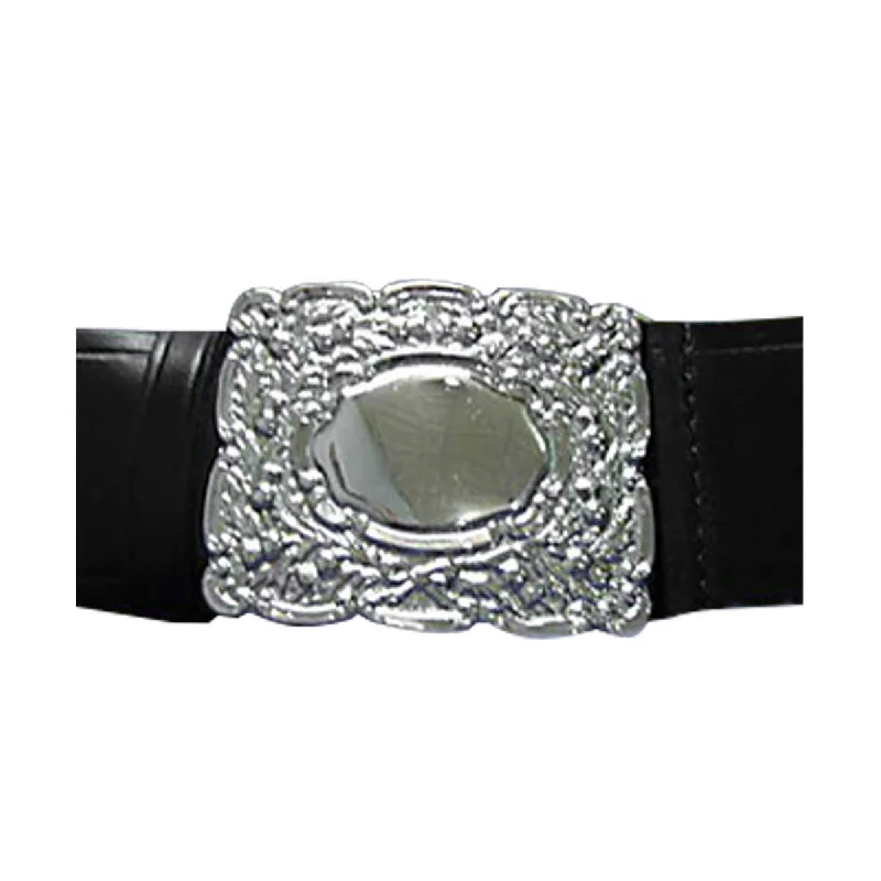 Special Savings Velcro Adjustable Scottish Thistle Design Kilt Waist Buckle With Belt