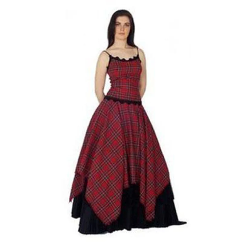 Deal of the Day Tartan Prom or Wedding Dress Mairi