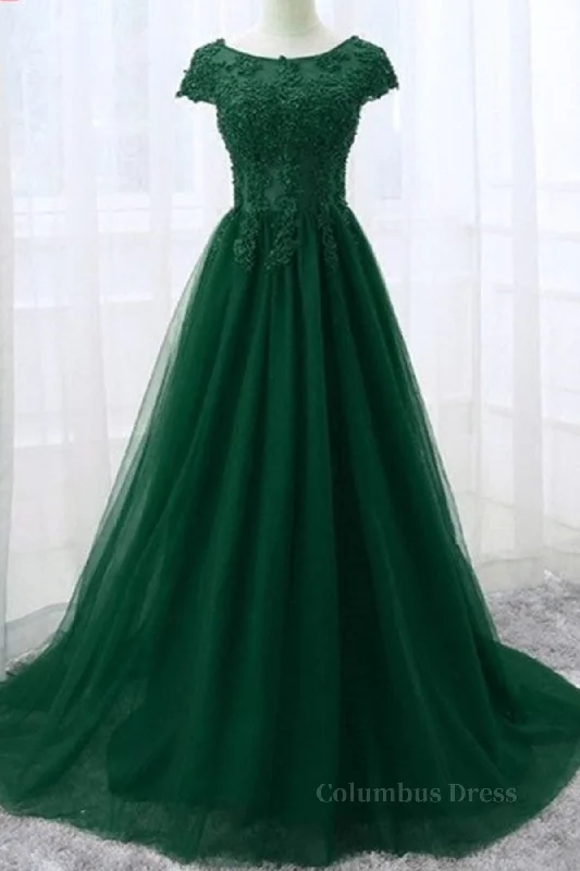 Price Meltdown Round Neck Cap Sleeves Lace Long Corset Prom Dresses,Tulle Lace Corset Formal Evening Dresses outfit Price Meltdown Round Neck Cap Sleeves Lace Long Corset Prom Dresses,Tulle Lace Corset Formal Evening Dresses outfit