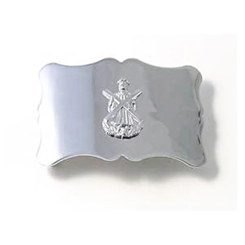 Deal Dash Plain Saint Andrew Cross Badge Buckle