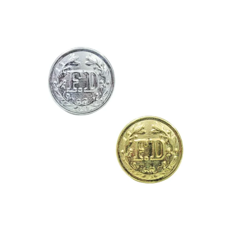 New Markdowns Fire Department FD Uniform Buttons 12 Pieces