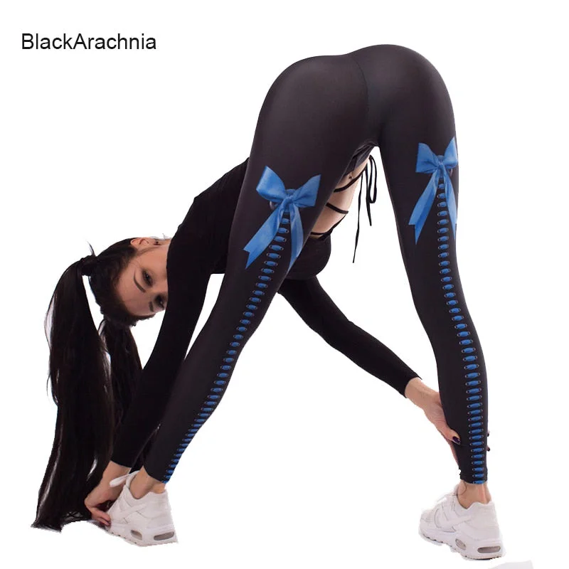 Time-Limited Offer Black Arachnia Fashion Sports Yoga Leggings