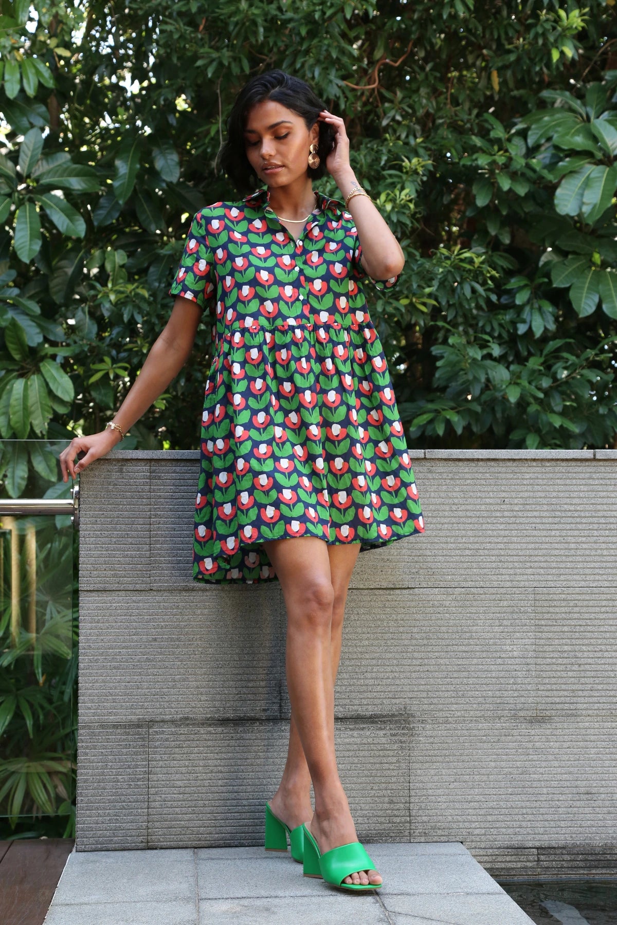 Extra Savings Marit Villa Dress in Cotton