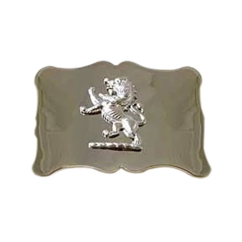 Epic Deals Plain Lion Rampant Badge Buckle