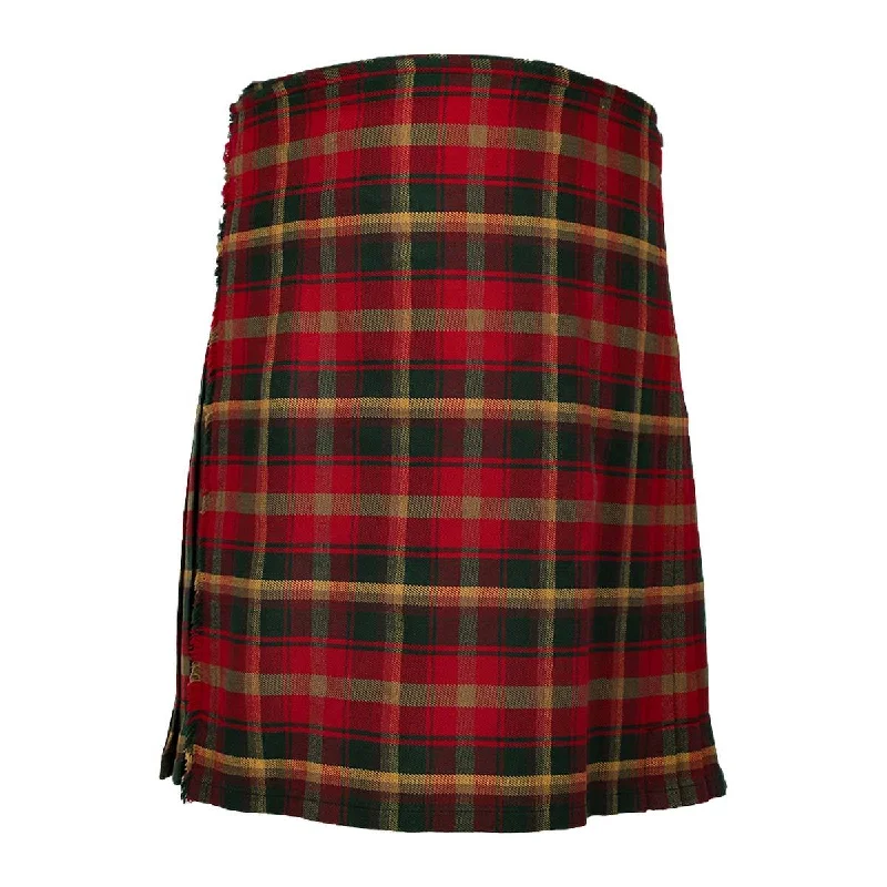 Exclusive Preview Maple Leaf Tartan Kilt Heavy Weight