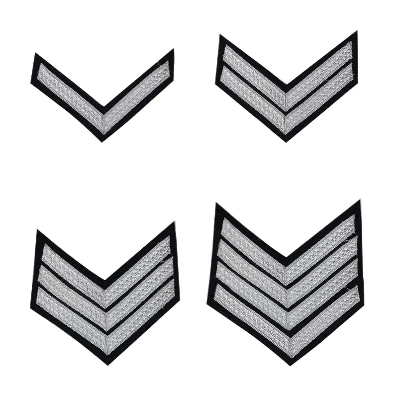 Markdowns Braid Stripes Chevron Silver or Gold