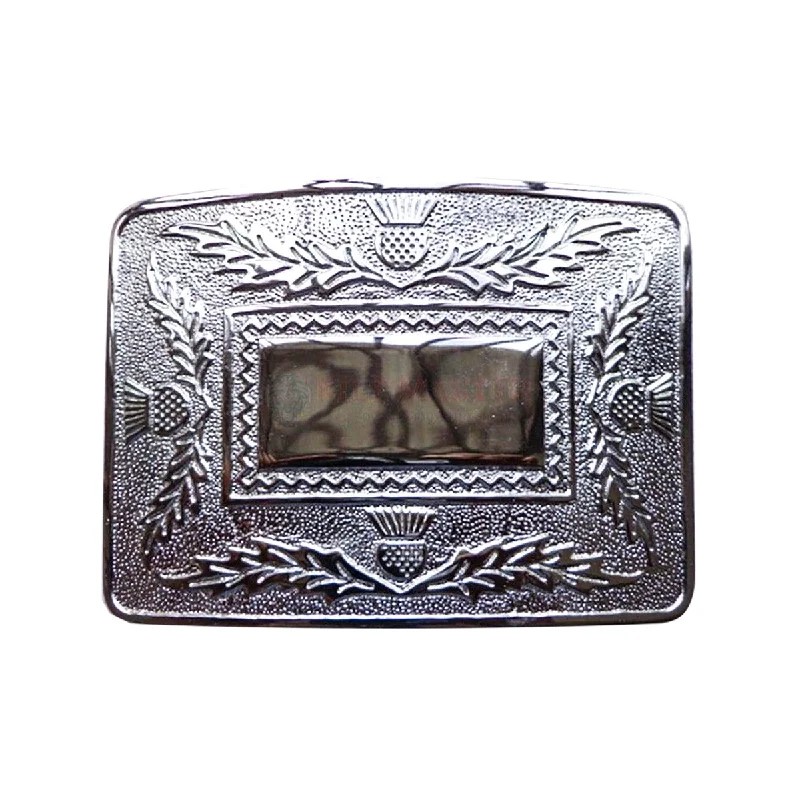 Crazy Deals Thistle Kilt Waist Belt Buckle