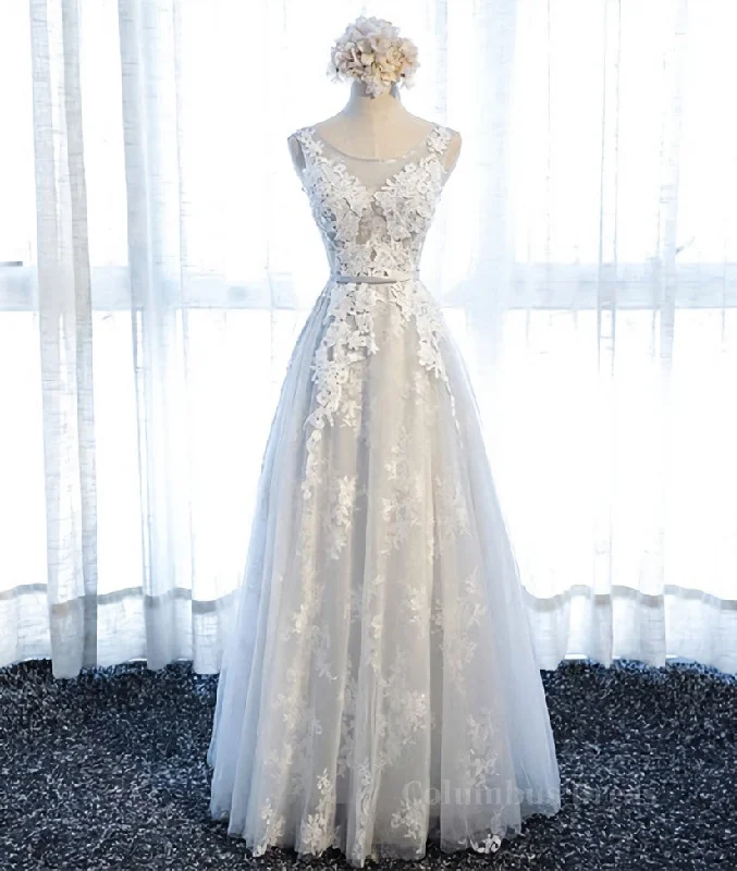 Reduced Prices A Line Round Neck Sleeveless Lace Corset Prom Dresses, Lace Corset Formal Dresses outfit Reduced Prices A Line Round Neck Sleeveless Lace Corset Prom Dresses, Lace Corset Formal Dresses outfit
