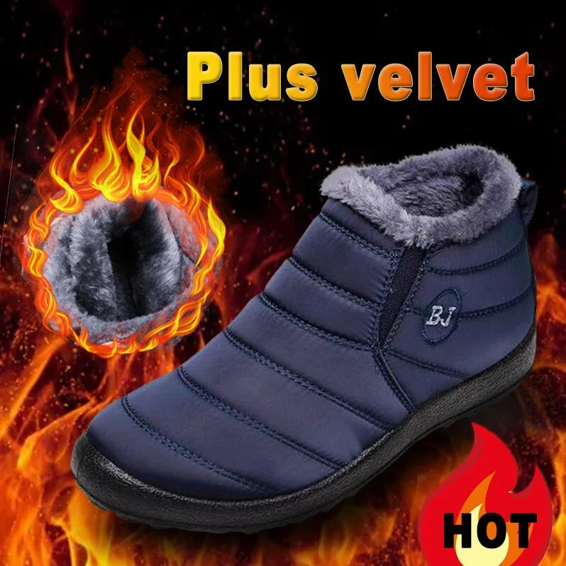 Price Reduction Winter Casual Shoes Women Warm Fur Ankle Sneakers