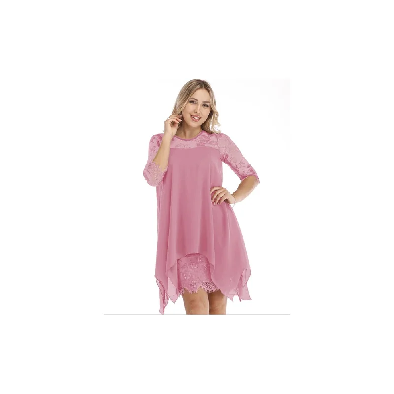 Early Access EI Contente Mona Mini Dress - Pink XL