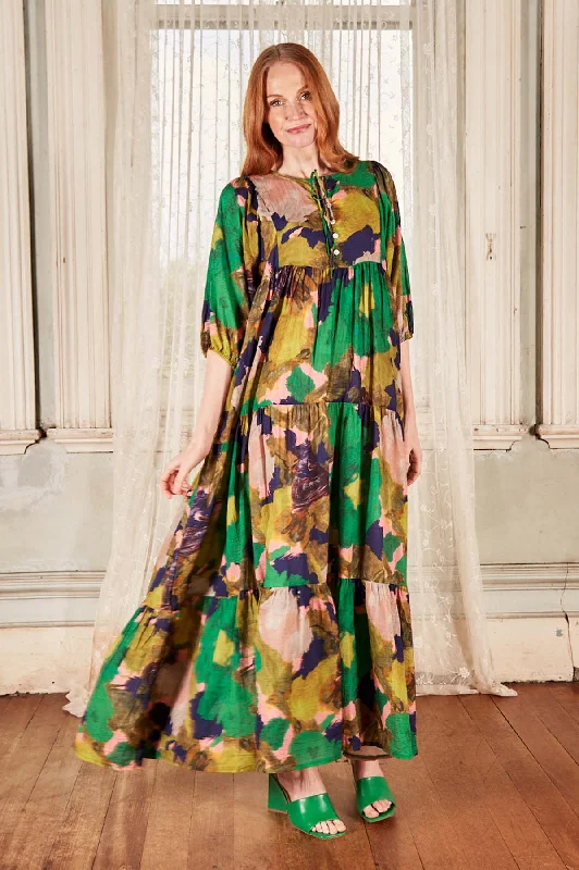 Lowest Price Fiorella Olivia Dress Jungle in Seersucker