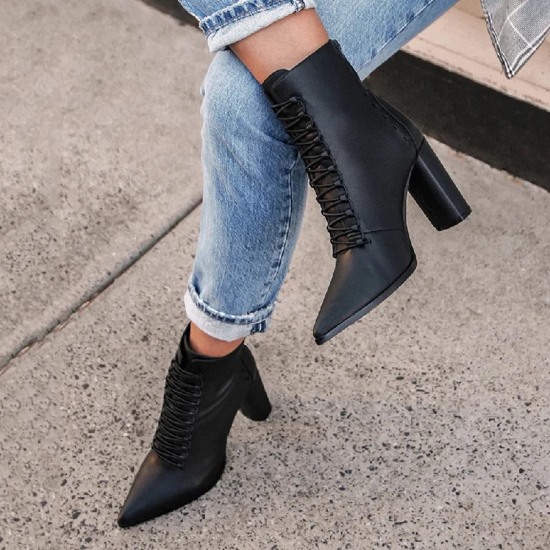 Markdowns Cool Cowboy Shoes Women Pointed Ankle Boots