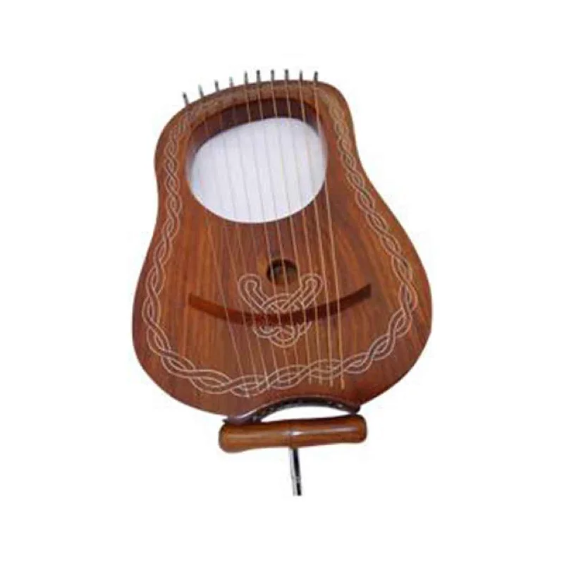 Stock Clearance Lyre Harp Rosewood 10 Strings