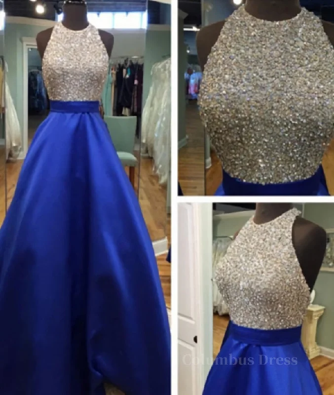 Special Price A Line Round Neck Sequins Backless Royal Blue Corset Prom Dresses, Royal Blue Corset Formal Dresses, Backless Royal Blue Evening Dresses outfit Special Price A Line Round Neck Sequins Backless Royal Blue Corset Prom Dresses, Royal Blue Corset Formal Dresses, Backless Royal Blue Evening Dresses outfit