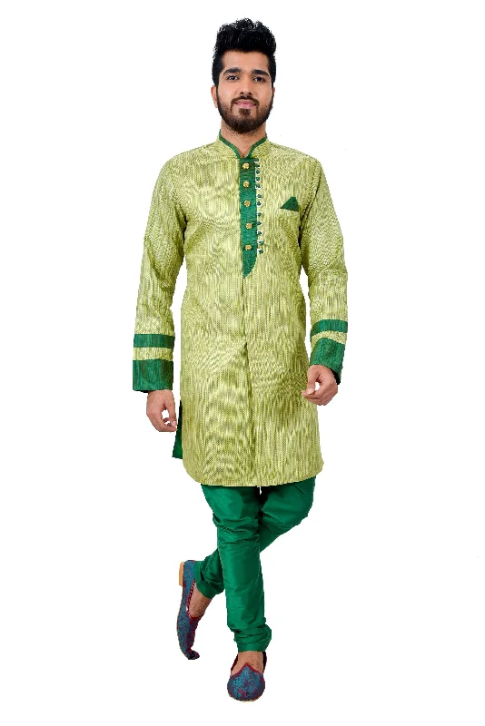 Epic Deals Kiwi Silk Traditional Indian Wedding Indo-Western Sherwani for Men