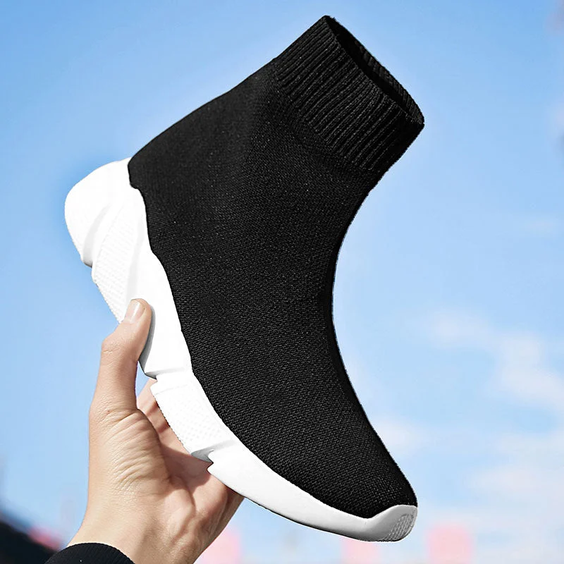 Savings Bonanza Breathable Ankle Boot Women Socks Shoes Female Sneakers