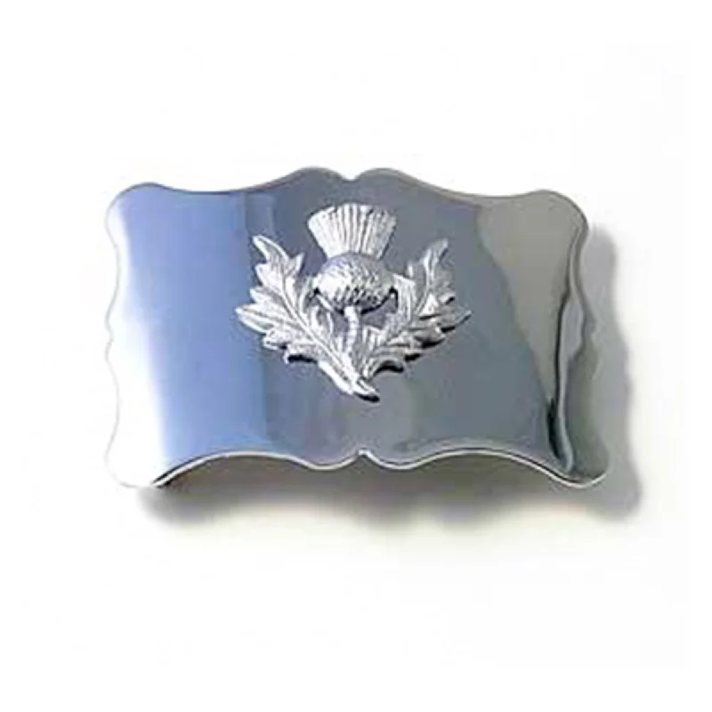 Buy Now Plain Thistle Flower Waist Belt Buckle
