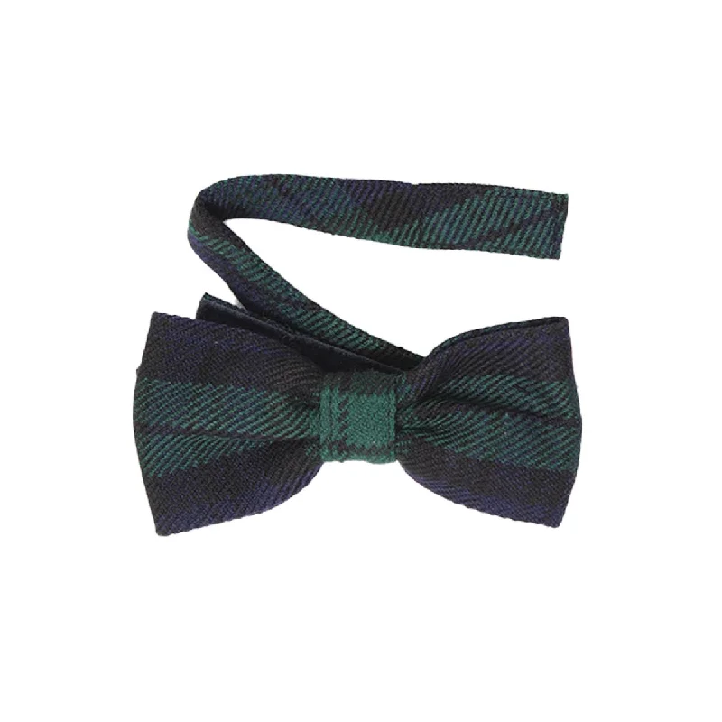 Exclusive Deal Acrylic Wool Tartan Bow Tie