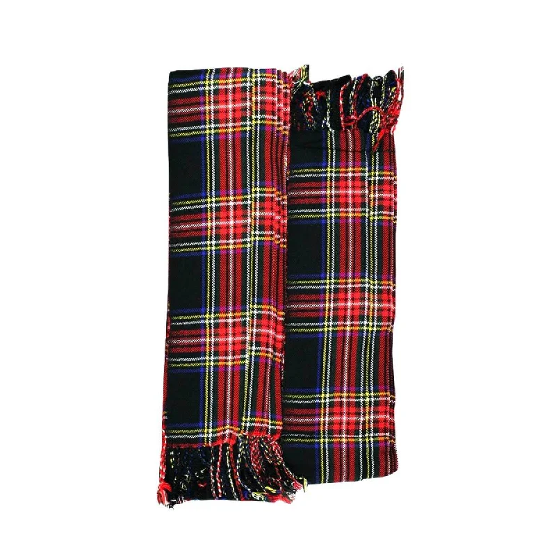 Savings Spectacular Acrylic Wool Tartan Piper Plaid 3-1/2 Yard Pleated 16oz