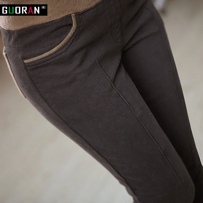 Clearance Event Winter Warm Women Stretch Elastic Pencil Pants