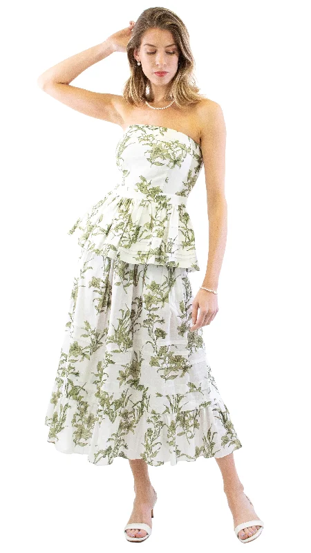 Price Rollback Two Piece Peplum Set