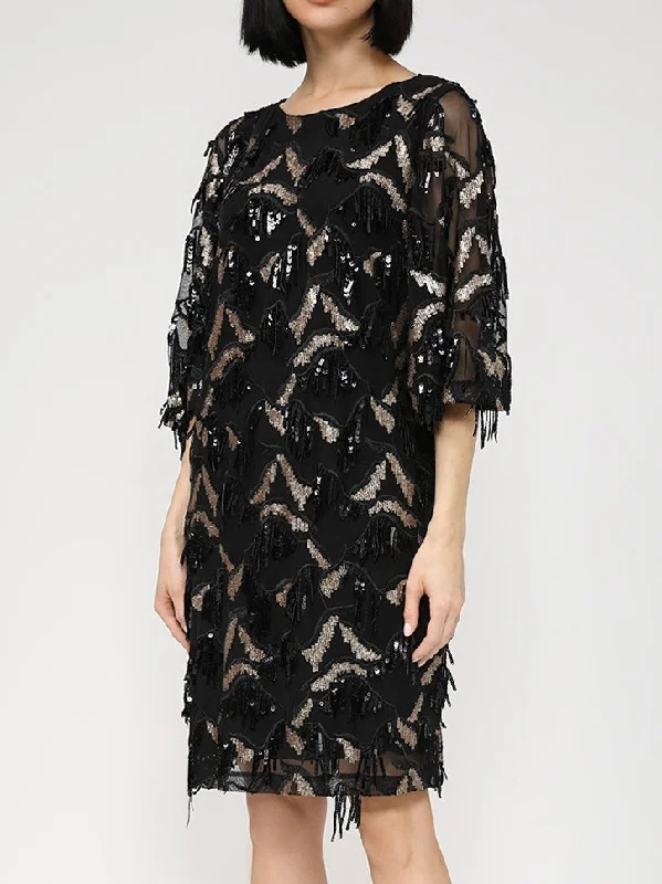 Deep Discounts Dress with Sequin Embellishment