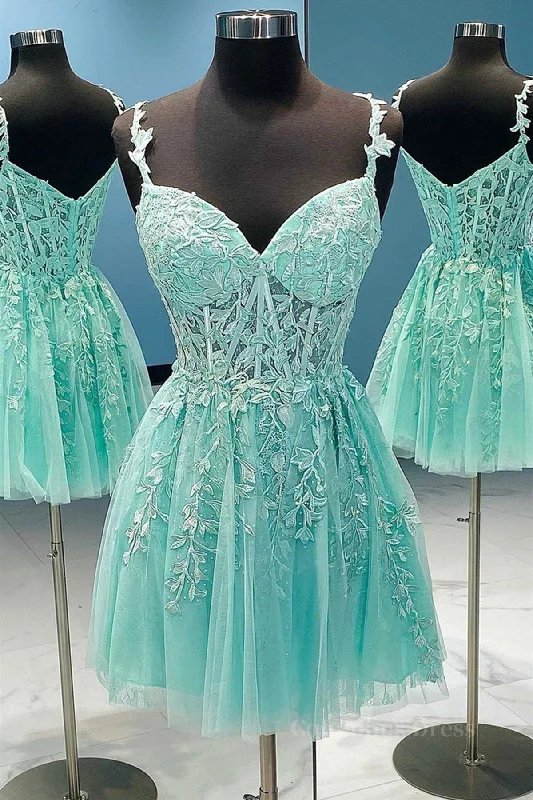 Steals and Deals V Neck Mint Green Lace Short Corset Prom Dress, Mint Green Lace Corset Homecoming Dress, Mint Green Corset Formal Evening Dress outfit Steals and Deals V Neck Mint Green Lace Short Corset Prom Dress, Mint Green Lace Corset Homecoming Dress, Mint Green Corset Formal Evening Dress outfit