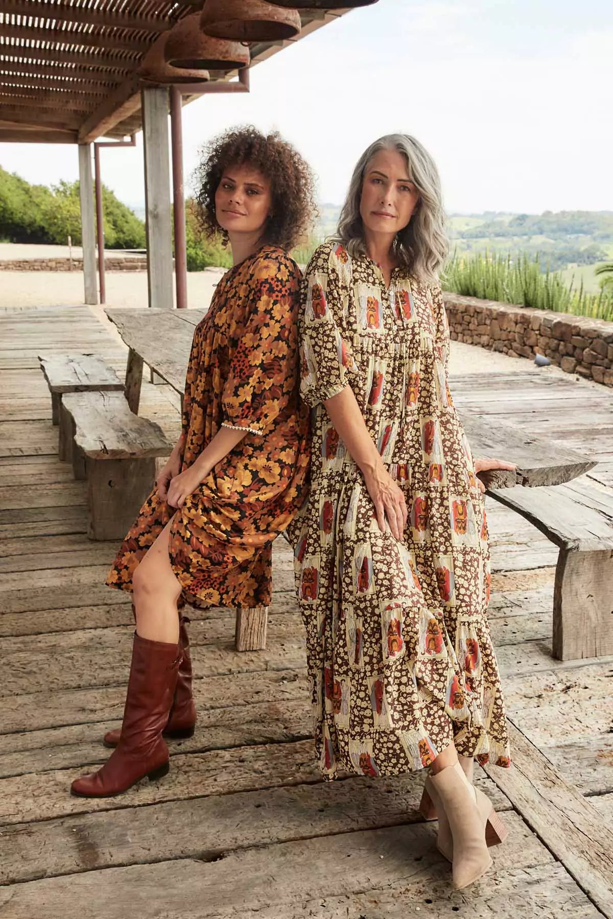 Blowout Sale Felix Olivia Dress Chocolate in Cotton