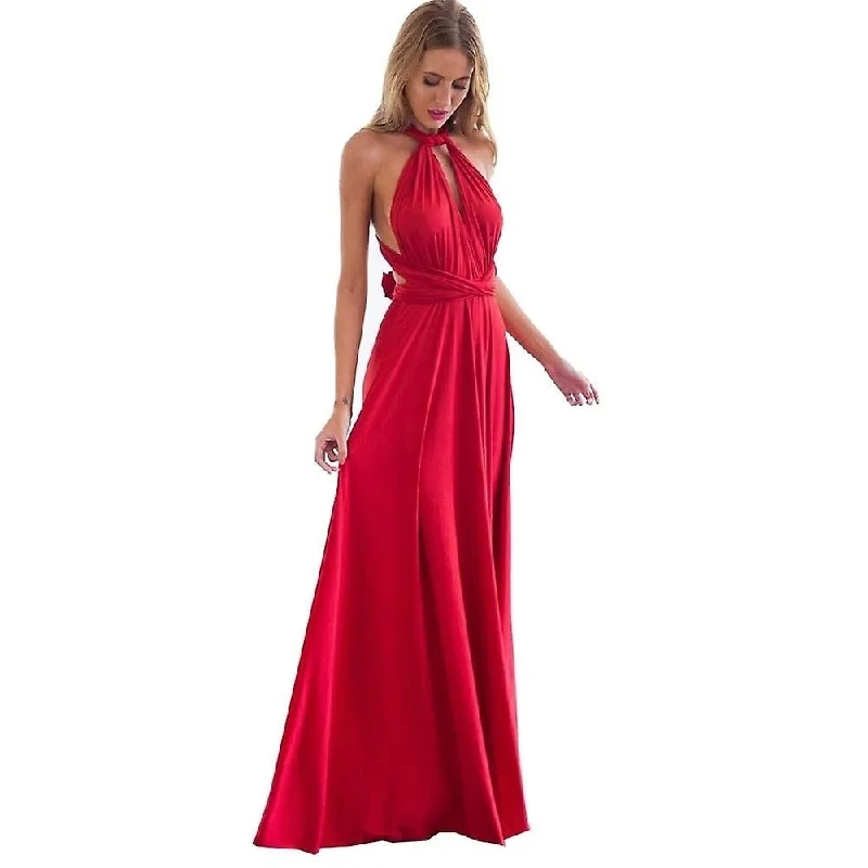 Daily Specials Women Multiway Wrap Bandage Long Dress Convertible Boho Evening Dress For Party Bridesmaids Daily Specials Women Multiway Wrap Bandage Long Dress Convertible Boho Evening Dress For Party Bridesmaids