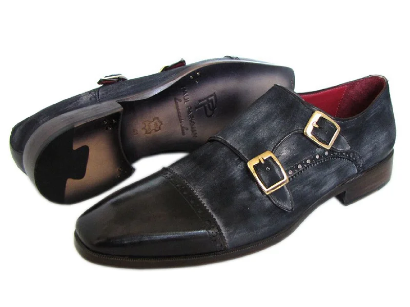 Daily Deals Paul Parkman Men's Captoe Double Monkstraps Navy Suede Shoes (Id#Fk77W) Daily Deals Paul Parkman Men's Captoe Double Monkstraps Navy Suede Shoes (Id#Fk77W)
