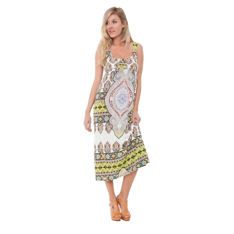 Super Deal White Mark Womens Maxi Sun Dress Summer Sleeveless Sweetheart Neck Relaxed Fit Super Deal White Mark Womens Maxi Sun Dress Summer Sleeveless Sweetheart Neck Relaxed Fit