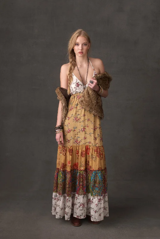 Midnight Madness Cotton Sindoor Dress
