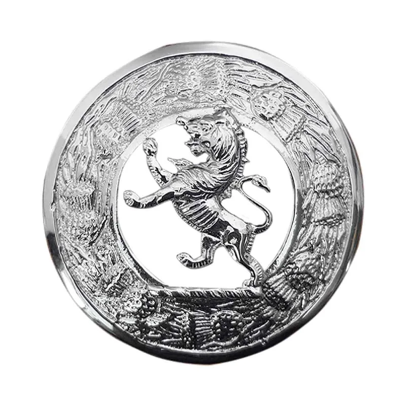 Limited Quantity Plaid Brooch Scottish Lion Rampant