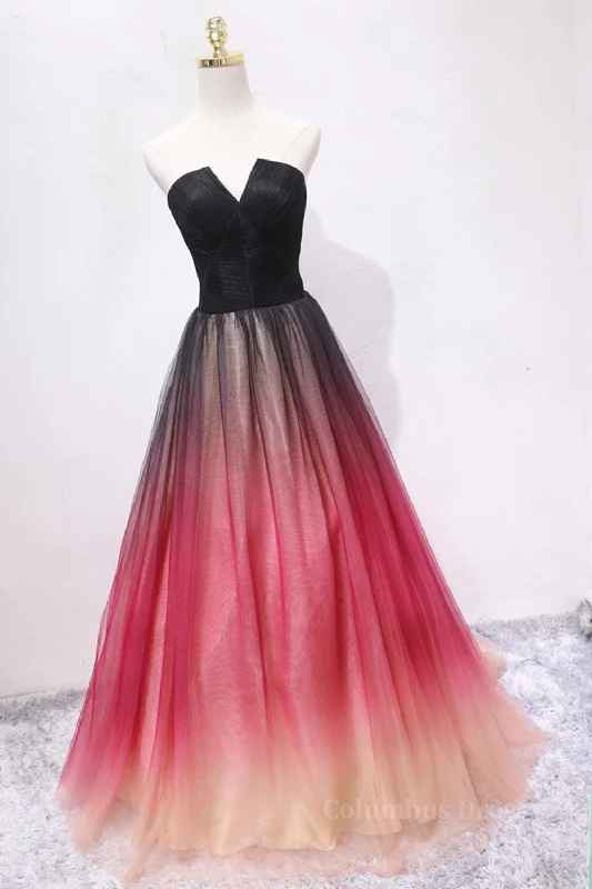 Savings Event A Line V Neck Open Back Ombre Long Corset Prom Dress, Backless Ombre Corset Formal Graduation Evening Dress outfit Savings Event A Line V Neck Open Back Ombre Long Corset Prom Dress, Backless Ombre Corset Formal Graduation Evening Dress outfit