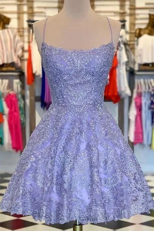 Weekend Deal Princess Beaded Purple Lace Corset Prom Dress, Short Purple Lace Corset Homecoming Dress, Purple Corset Formal Evening Dress outfit Weekend Deal Princess Beaded Purple Lace Corset Prom Dress, Short Purple Lace Corset Homecoming Dress, Purple Corset Formal Evening Dress outfit