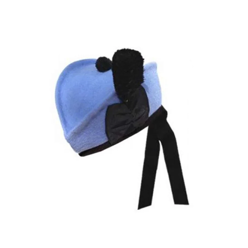 Lowest Prices Plain Sky Blue Glengarry