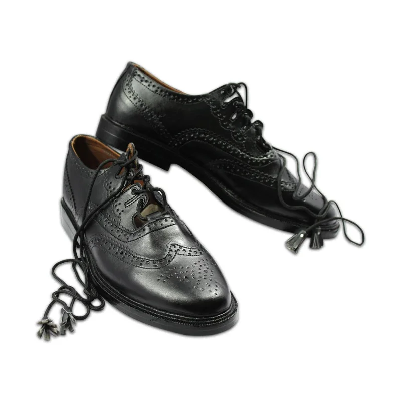 TIME-Limited Offer Scottish Ghillie Brogue Shoes Genuine or Patent Leather