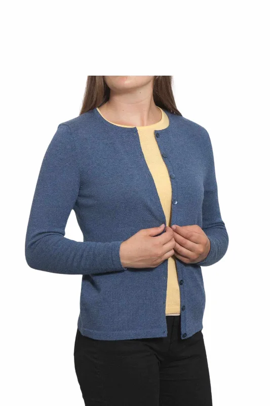 Today Only 100% Supersoft Merino Plain Button Cardigan
