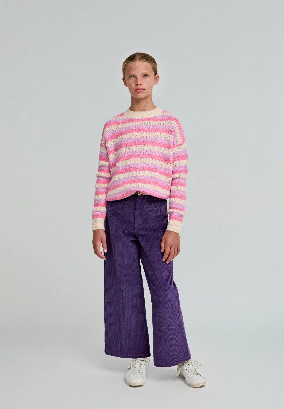 Discount Mania STRIPES TRICOT GIRLS