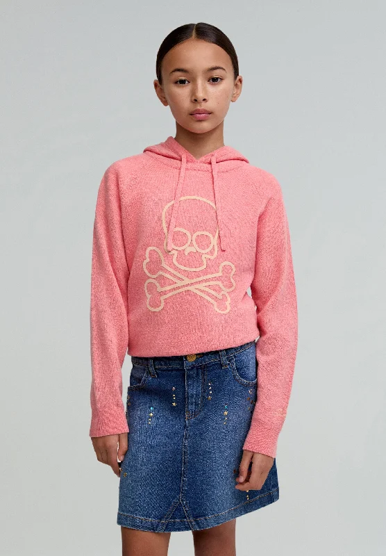 Price Reduction SKULL HOODIE TRICOT GIRLS