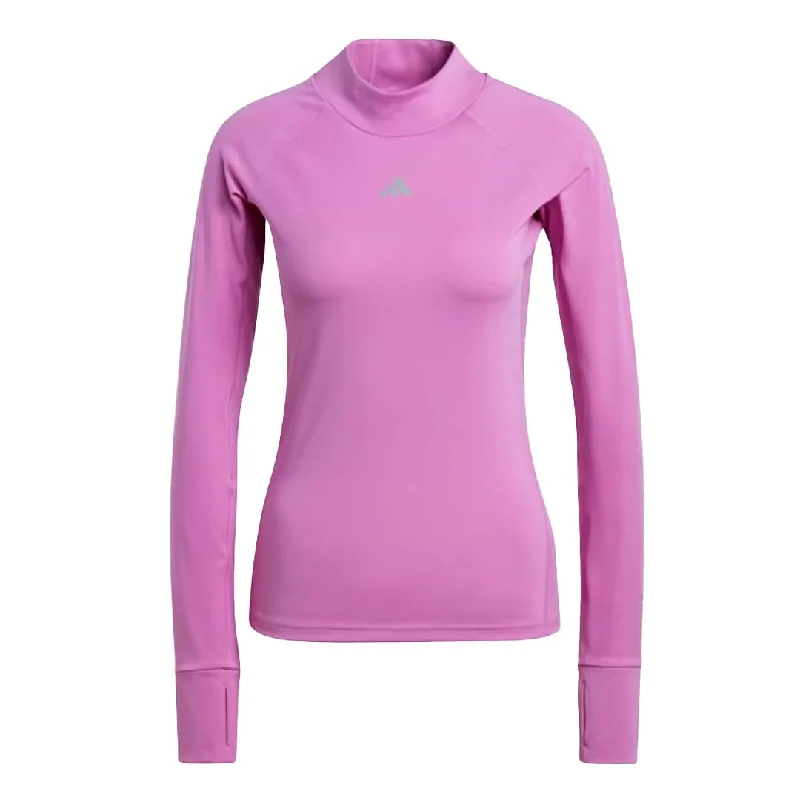 Overstock adidas - Women's Techfit Aeroready Long Sleeve T-Shirt (HI3370)