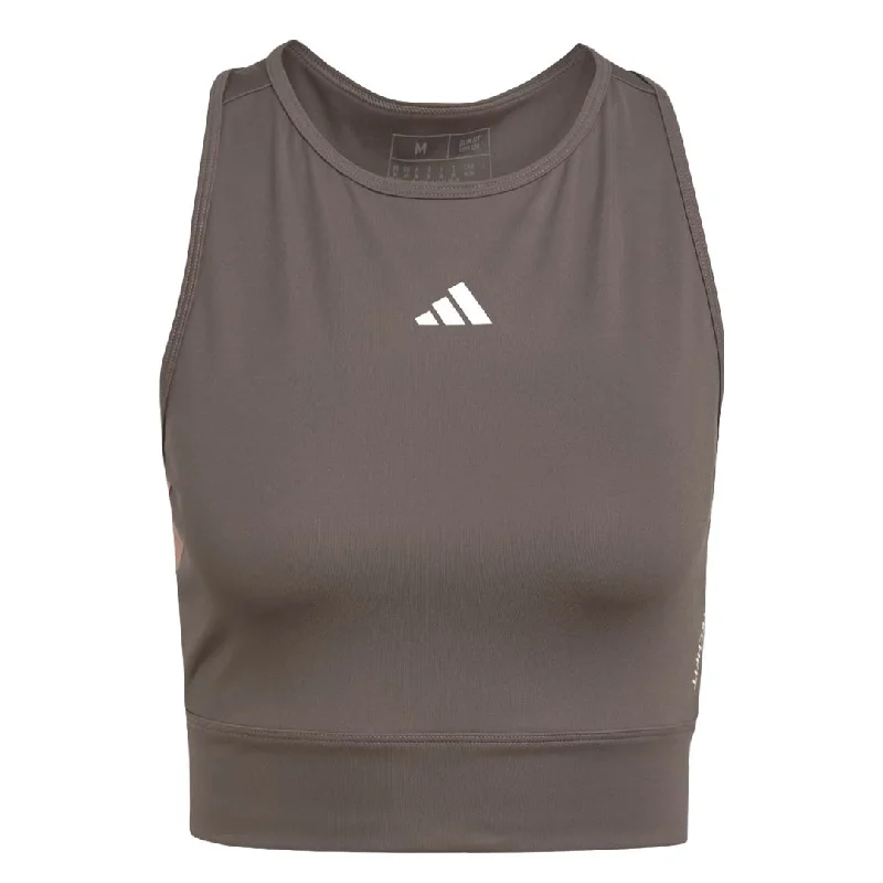 Limited Time Offer adidas - Women's Techfit Colourblock Crop Tank Top (IN5067)