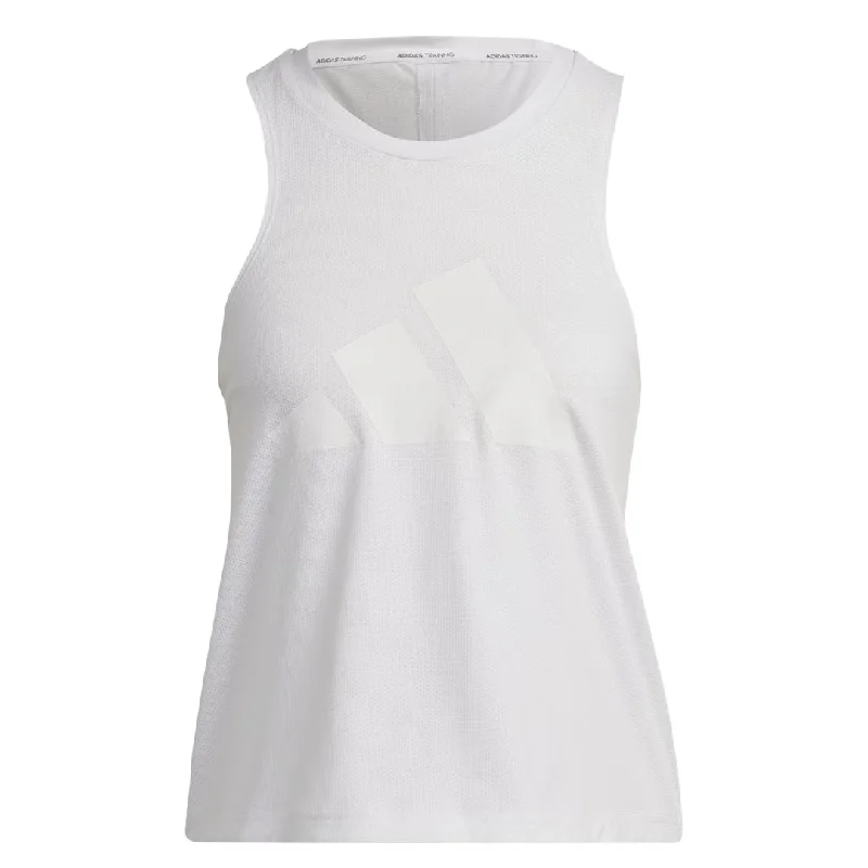 Overstock Sale adidas - Women's Train Icons 3 Bar Logo Tank Top (HK6967)